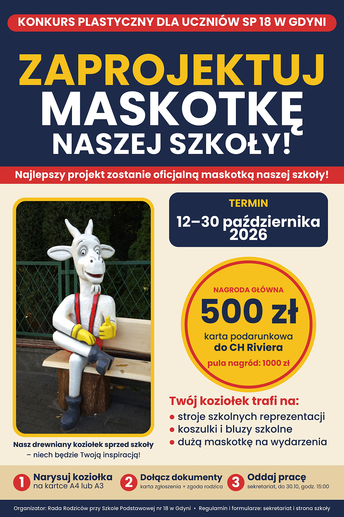 Konkurs plastyczny Maskotka SP 18